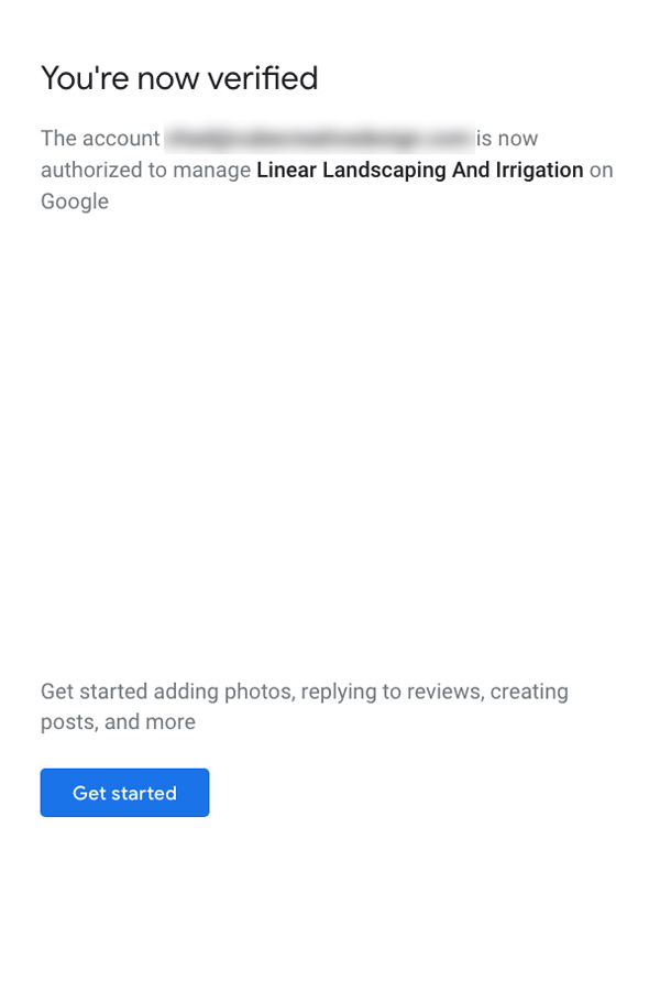 Your Private School: Cube Creative Design & Marketing image Google My Business Verification Verified