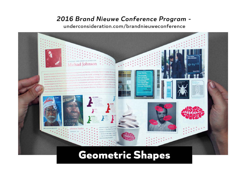 The Real Story Behind Ten Design Trends From image 2016 Design Trends - Geometric Shapes 1