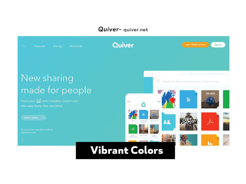 The Real Story Behind Ten Design Trends From image 2016 Design Trends - Vibrant COlors2