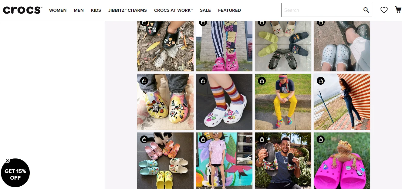 A Business Owner's Guide to User-Generated Video Content: image Successful Examples of Brands Utilizing User-generated Video Content: Crocs