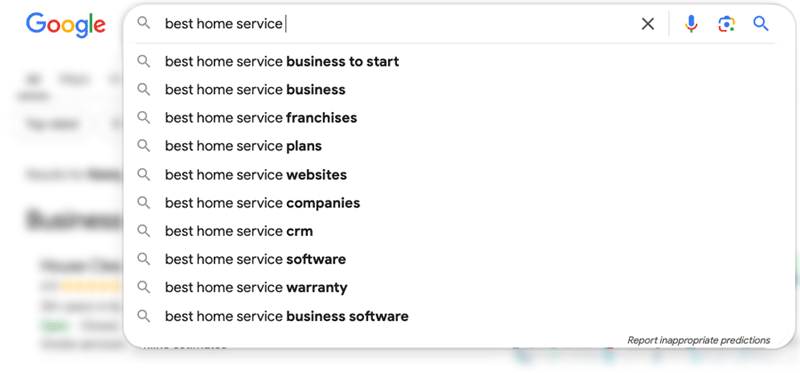 What Are LSI Keywords and Will They Help You Rank? image Google search suggestions (the LSI)