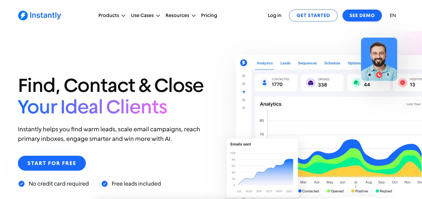 6 Lead Finder Tools That Help Sales Teams Close Faster image Instantly’s Supersearch