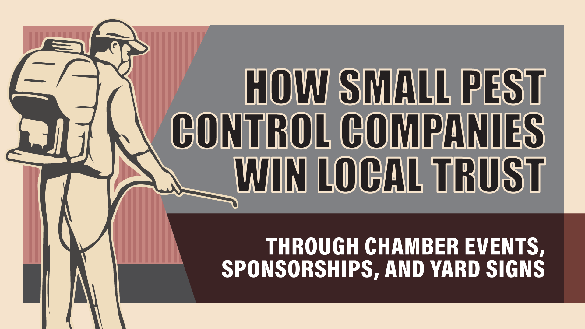 How Small Pest Control Companies Win Local Trust Through Chambers and Sponsorships