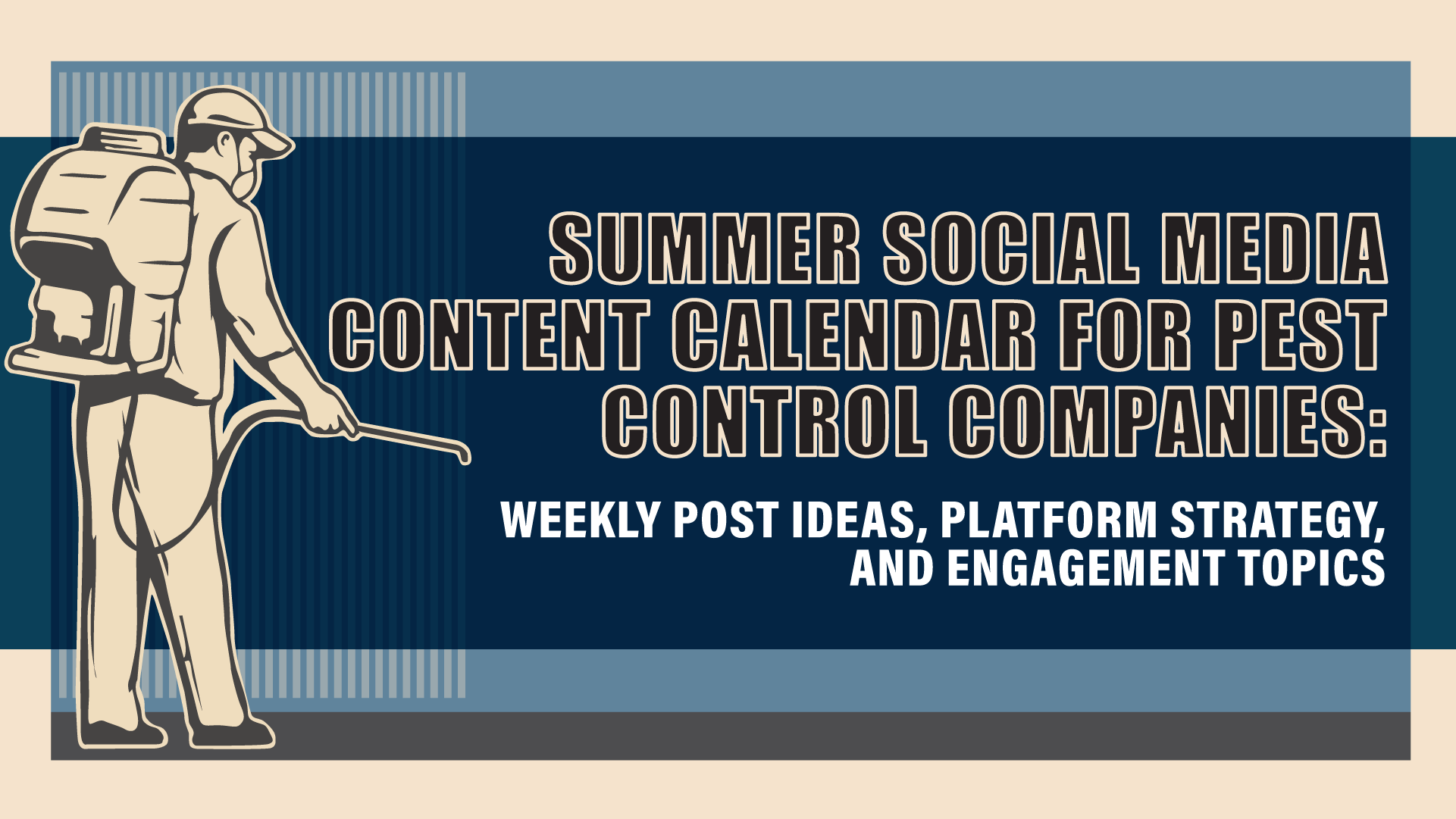 Summer Social Media Calendar for Pest Control Companies That Actually Drives Leads