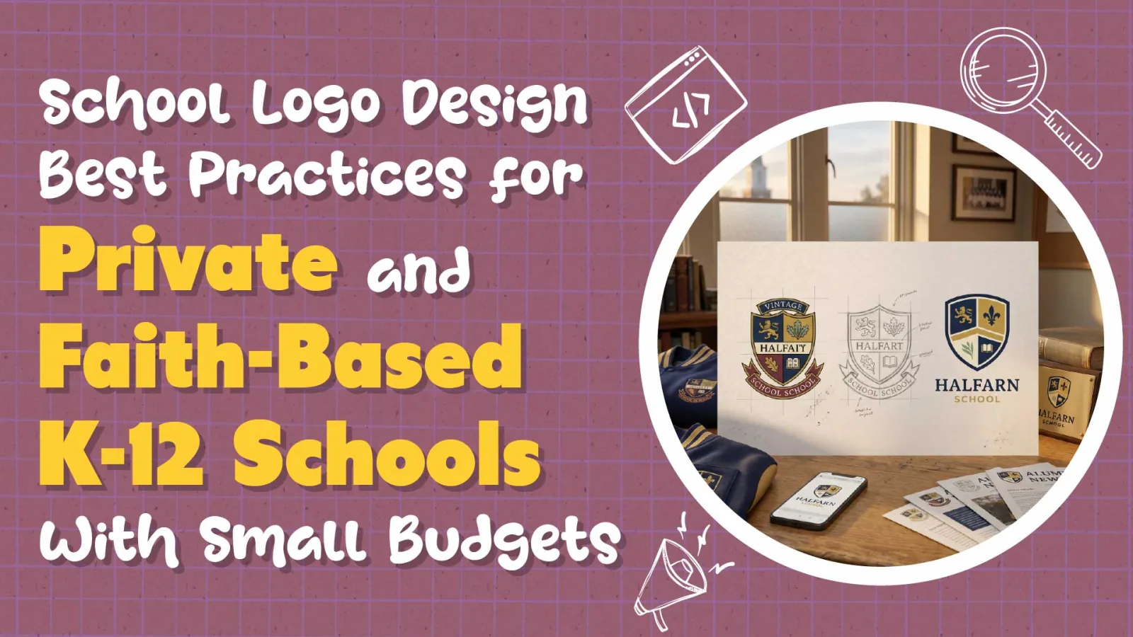 School Logo Design Best Practices for Private and Faith-Based Schools