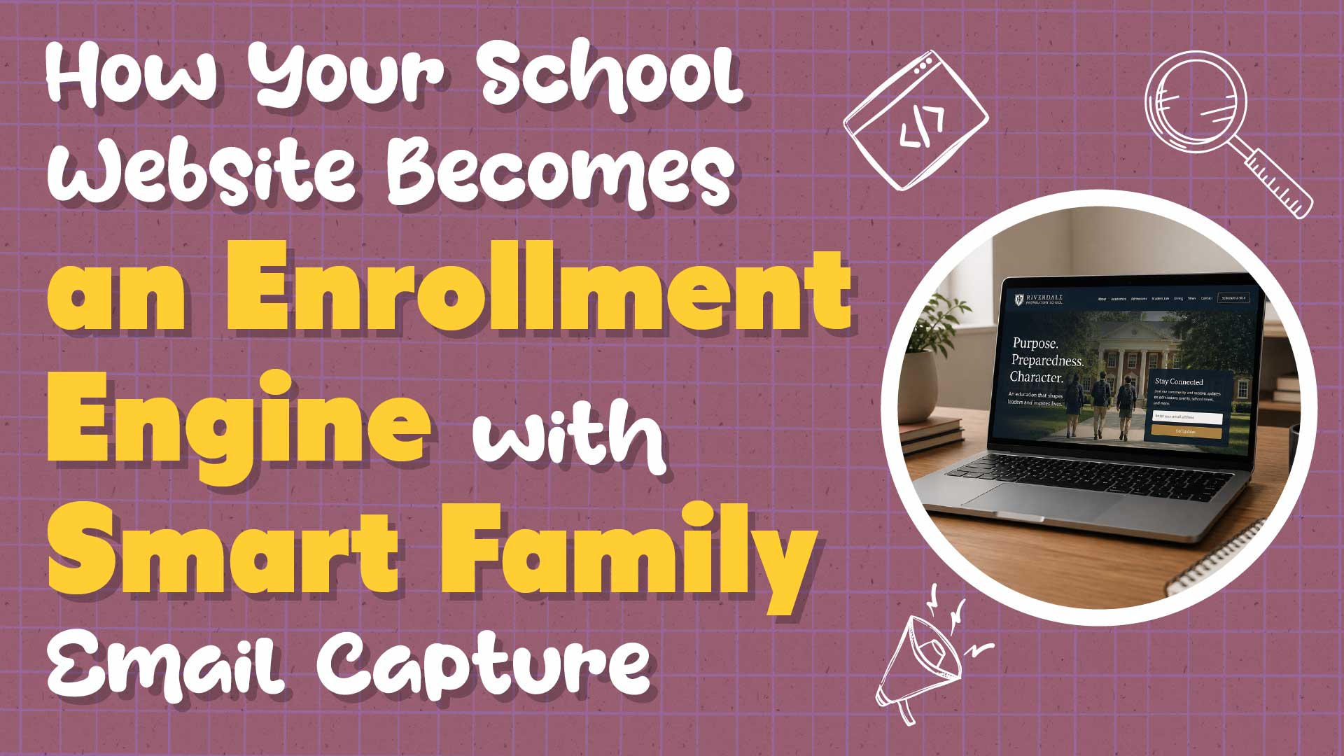 How Your School Website Captures Family Email Automatically