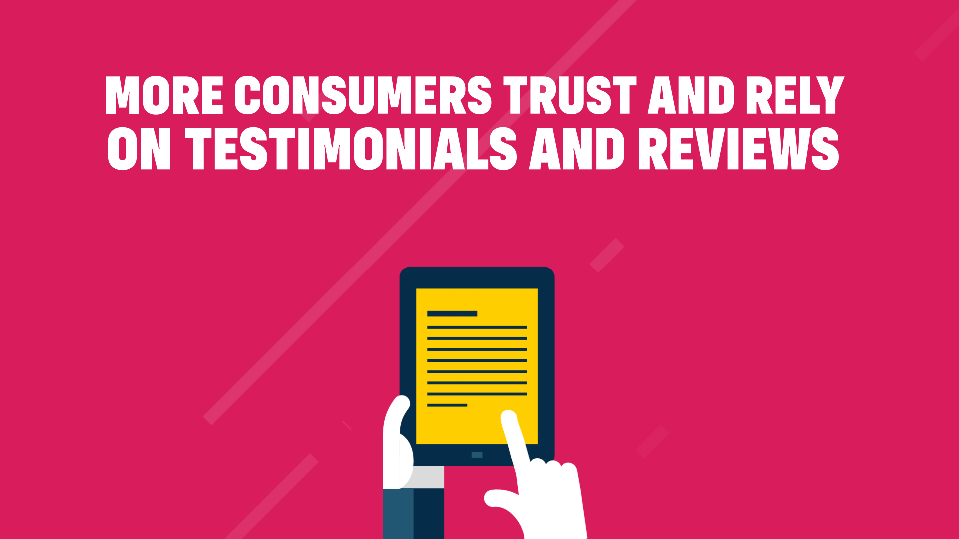 Why Testimonials Work: 25 Stats That Prove It image More Consumers Trust and Rely on Testimonials and Reviews