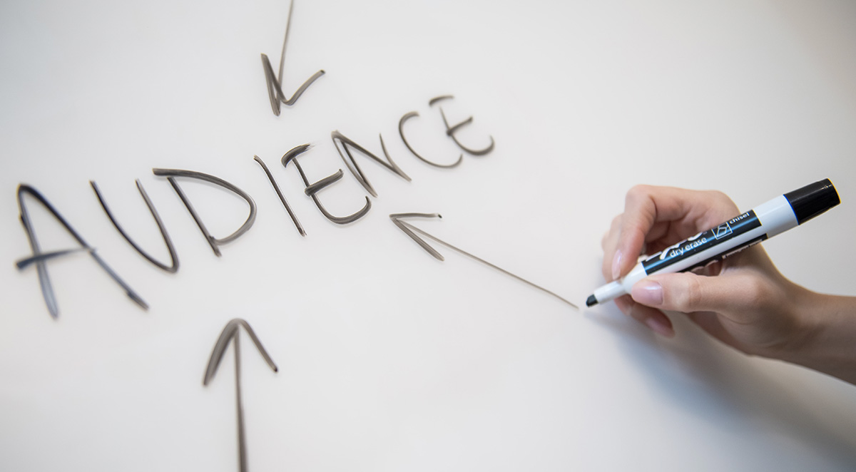 Identify the right audience to target