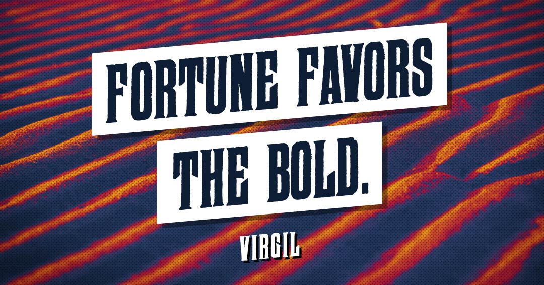 Quotes to Get Through a Manic: Avoid These Costly Mistakes image Fortune favors the bold. –Virgil quote