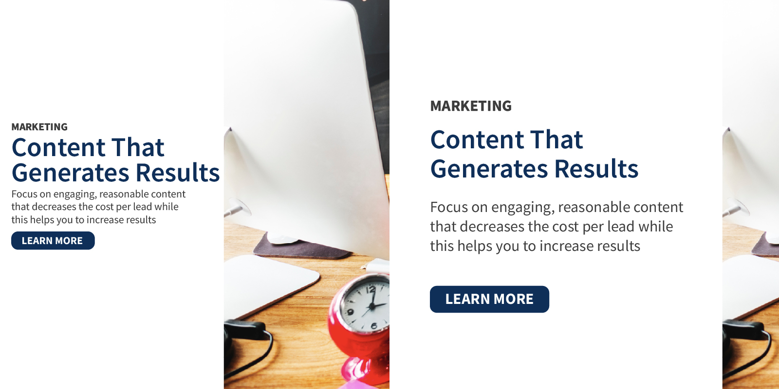 Color and Website: Real Examples From Real Businesses image Avoid using text that is too small or too close together