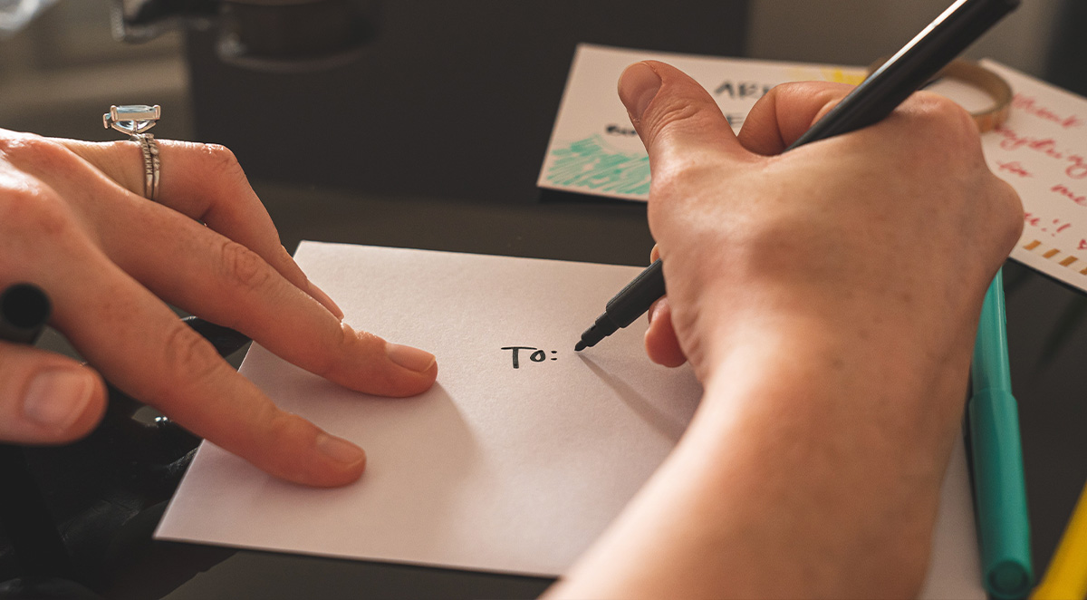 The Right Way to Ask Customers for Better Reviews image Mail a Handwritten Note