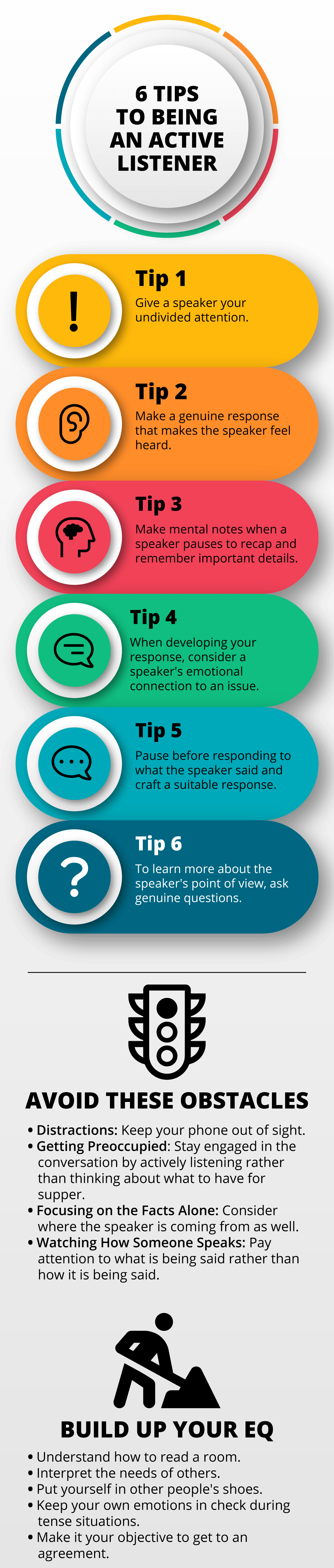 How to Master the Art of Active Listening image Tips to Being an Active Listener
