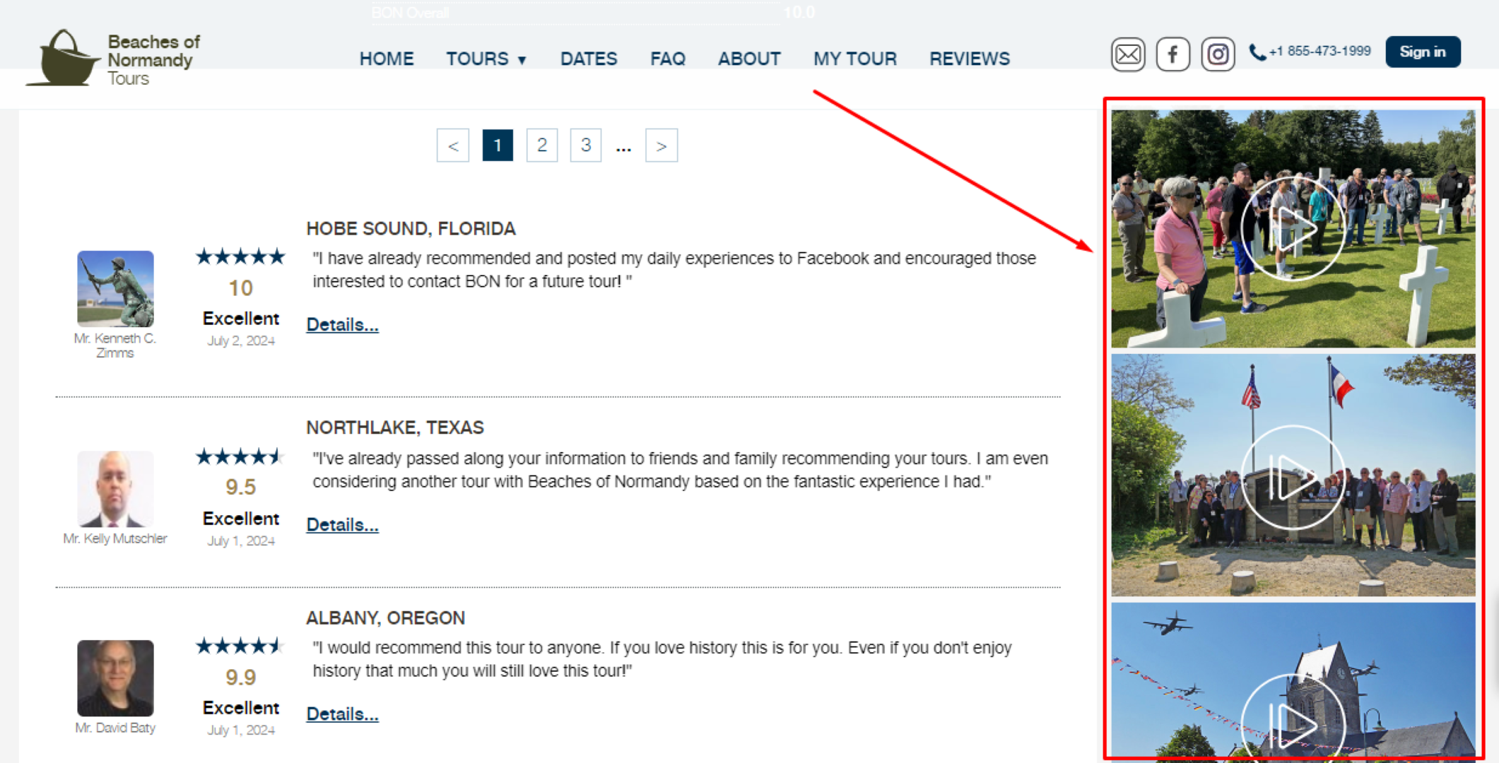 A Business Owner's Guide to Visual Impact: Incorporating image Beaches of Normandy Video Reviews
