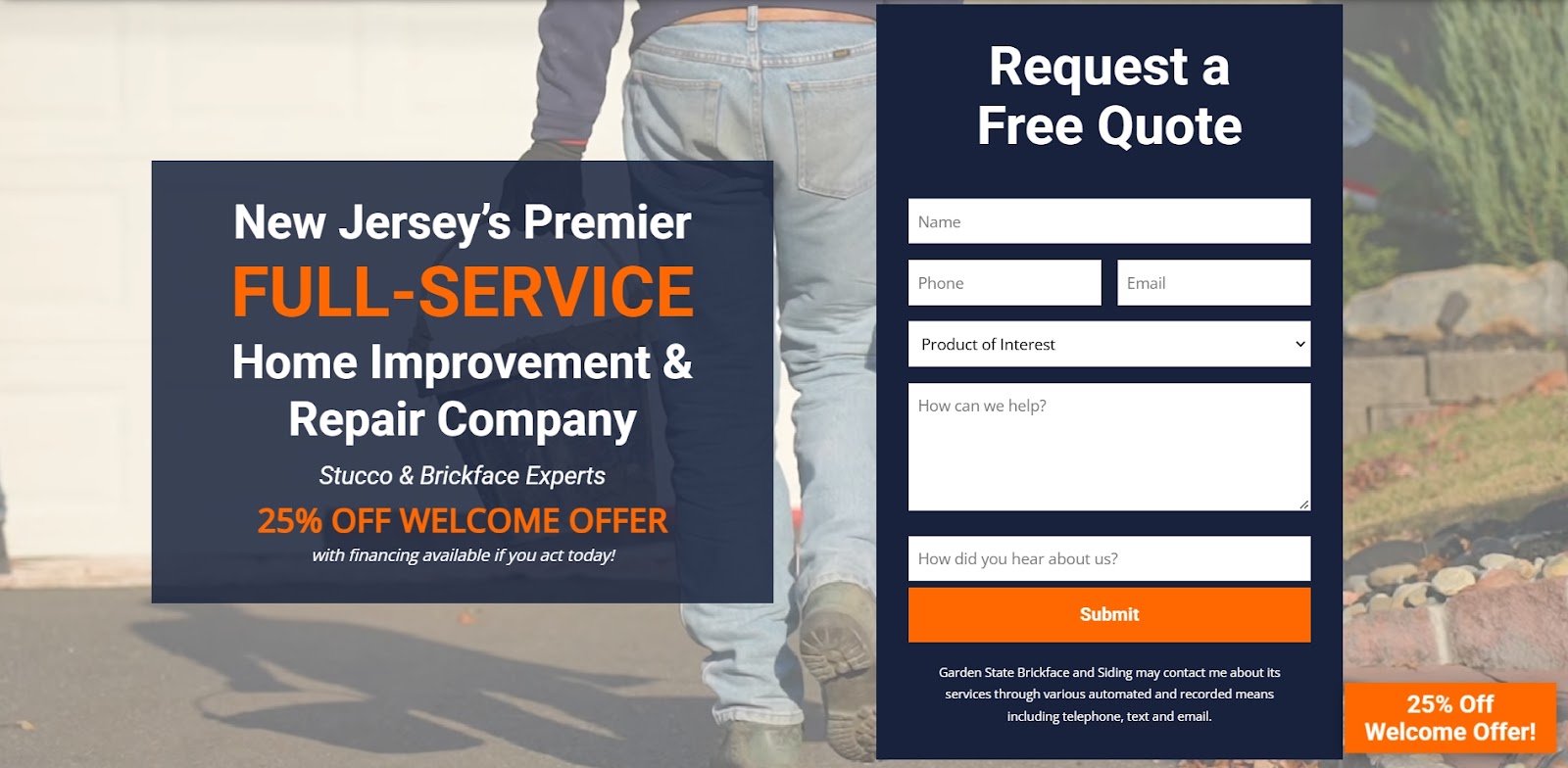 Use Smart Header Layouts to Make Complex USPs Stick - Example Brickface
