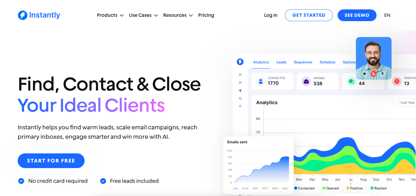 6 Lead Finder Tools That Help Sales Teams Close Faster image Instantly’s Supersearch