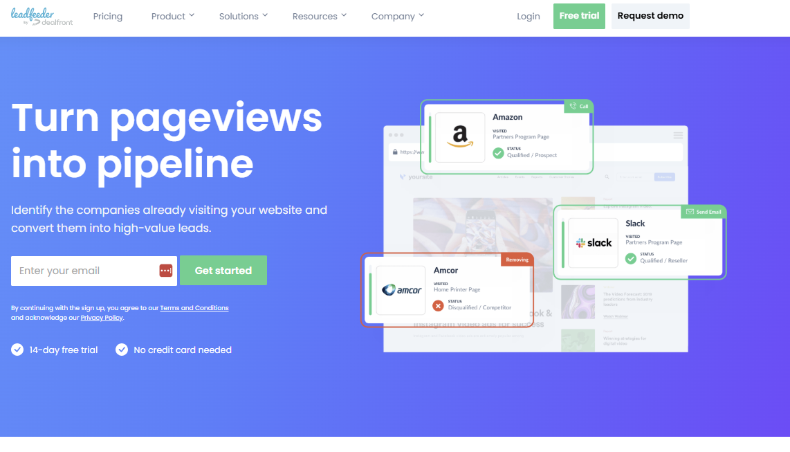 6 Lead Finder Tools That Help Sales Teams Close Faster image Leadfeeder