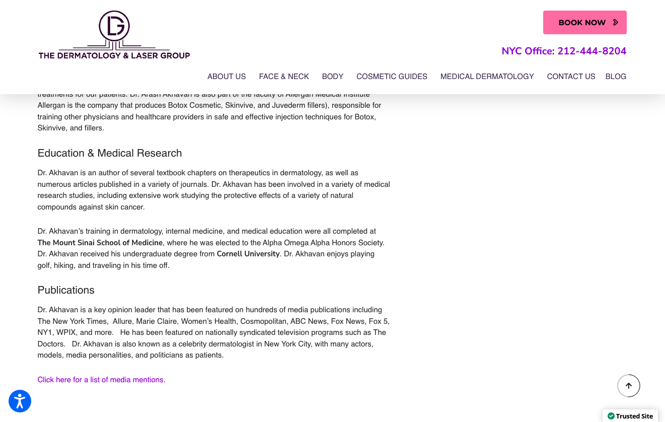 The Real Story Behind From Visibility to Credibility: 6 image The Dermatology & Laser Group