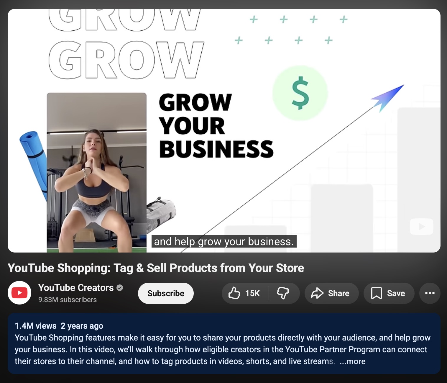 Social Commerce in 2026: What Local Businesses Must Know image Growing your business with YouTube Shopping