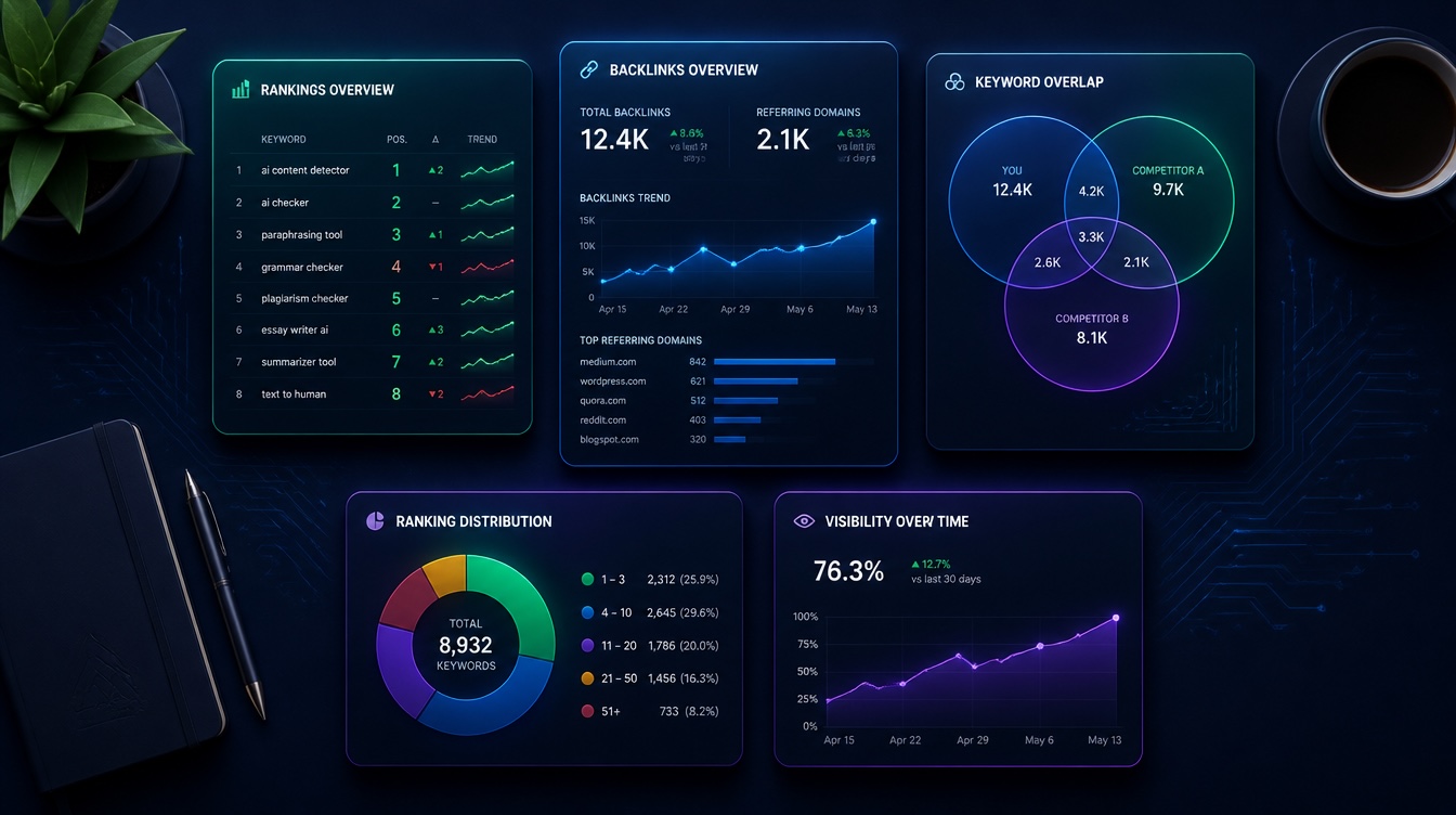 Best Semrush API Alternatives: SE Ranking, Ahrefs, DataForSEO & More Compared