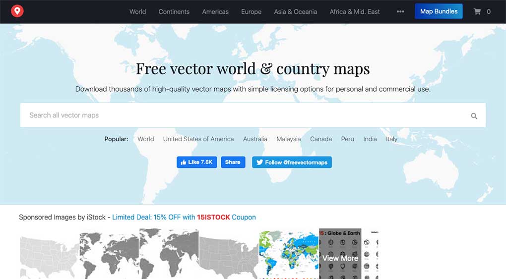 43+ Places to Get Free Vector Images for Your Designs image 43+ places to get awesome free vector images: Free Vector Maps