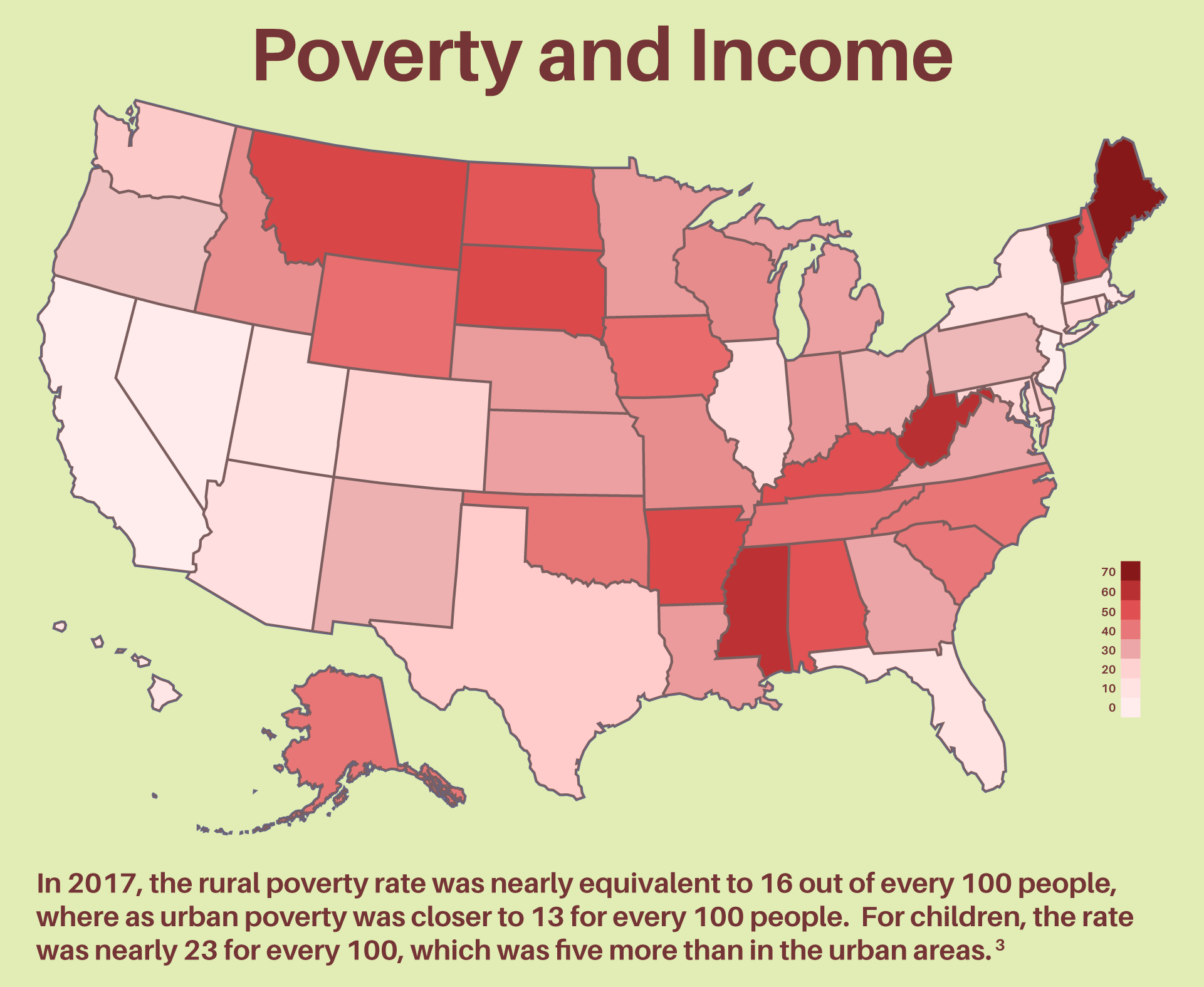rural america statics 2 poverty and income