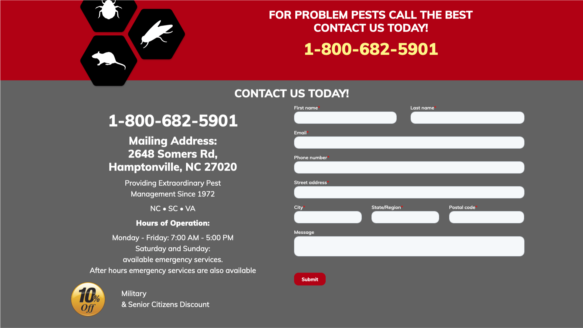 Your Pest Control Website Is Missing These 11 Features image Your contact information has to be immediately accessible to site visitors