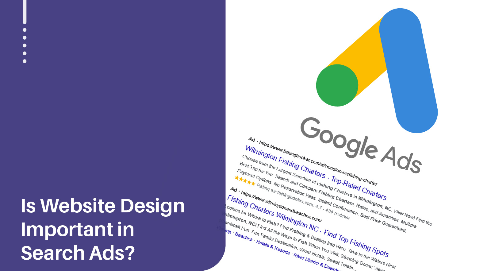 Does Website Design Matter in Search Ads?