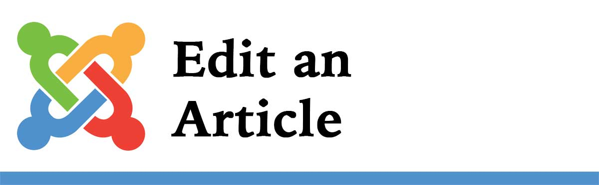 Edit and Article