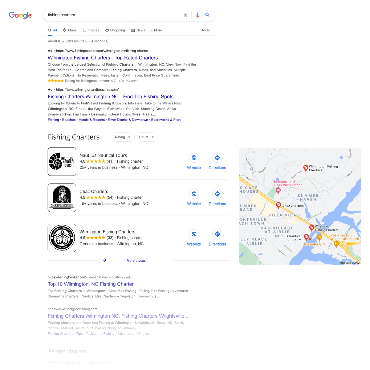 Asheville Small Businesses: Get Found With Local SEO image google page fishing charters partial