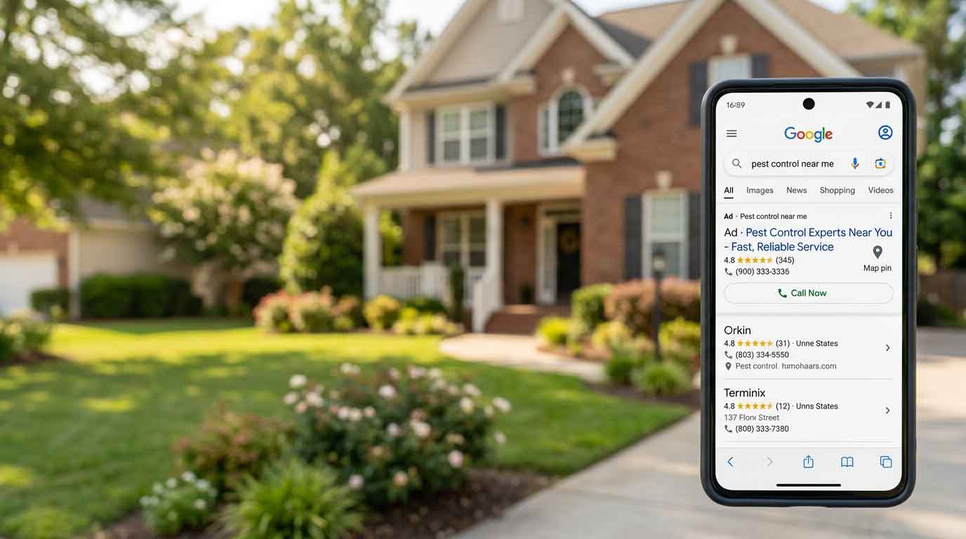 Pest Control SEO Company - Cube Creative Design