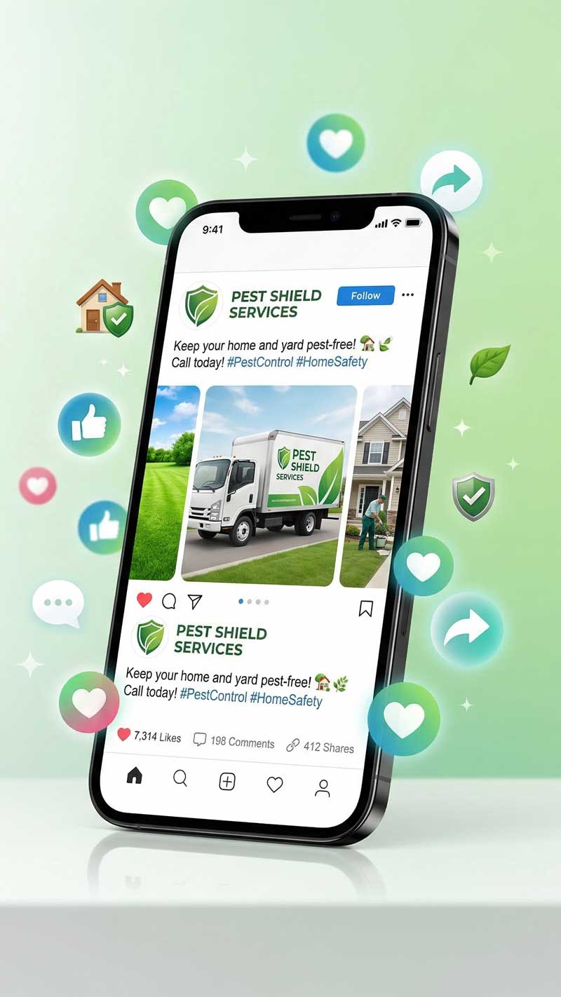 Social Media Marketing for Pest Control Companies